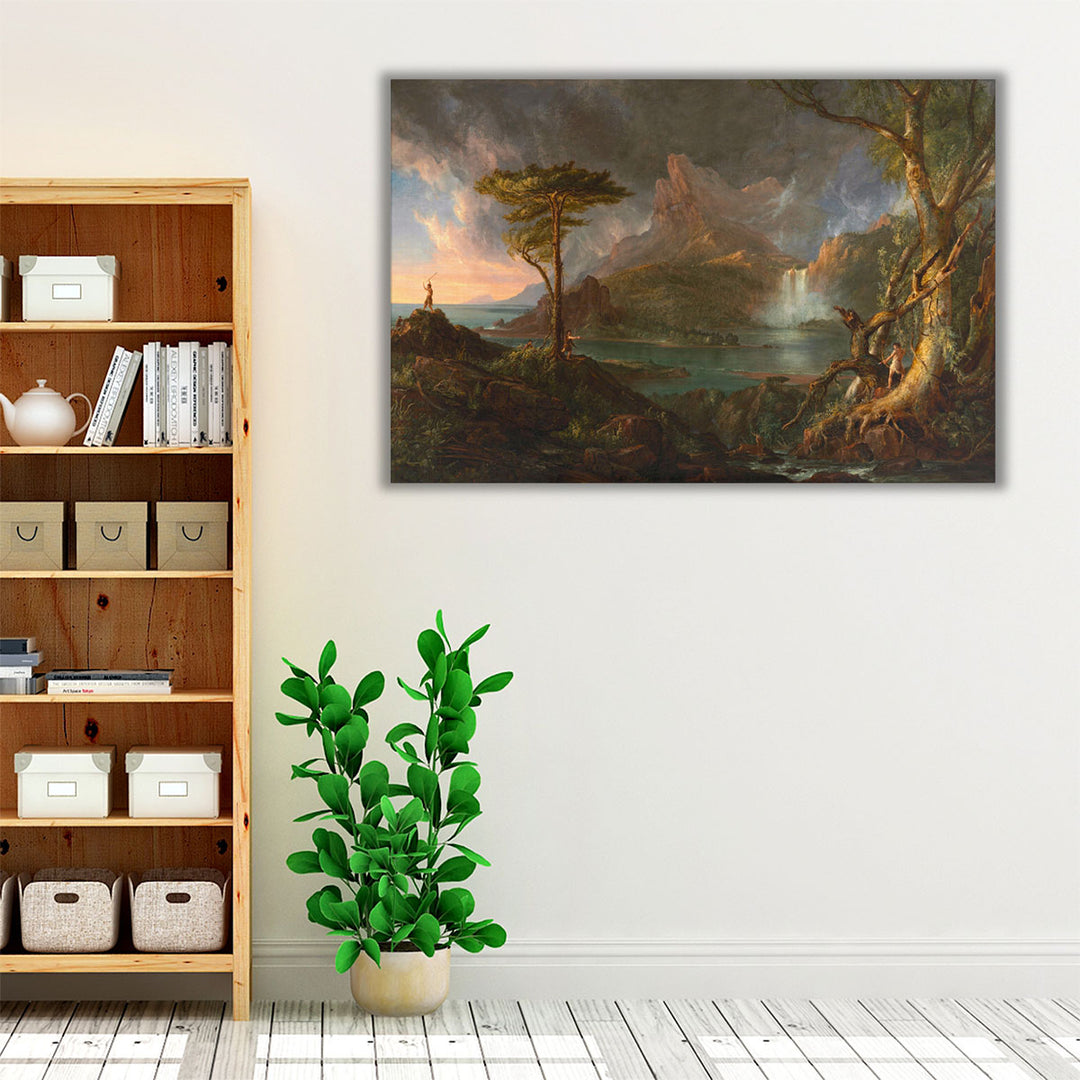 A Wild Scene - Canvas Print Wall Art