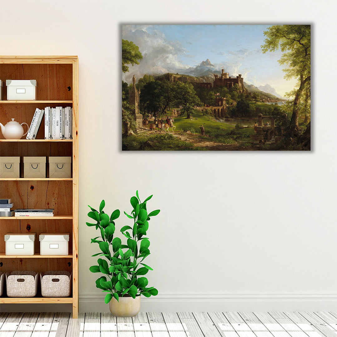 The Departure, 1837 - Canvas Print Wall Art