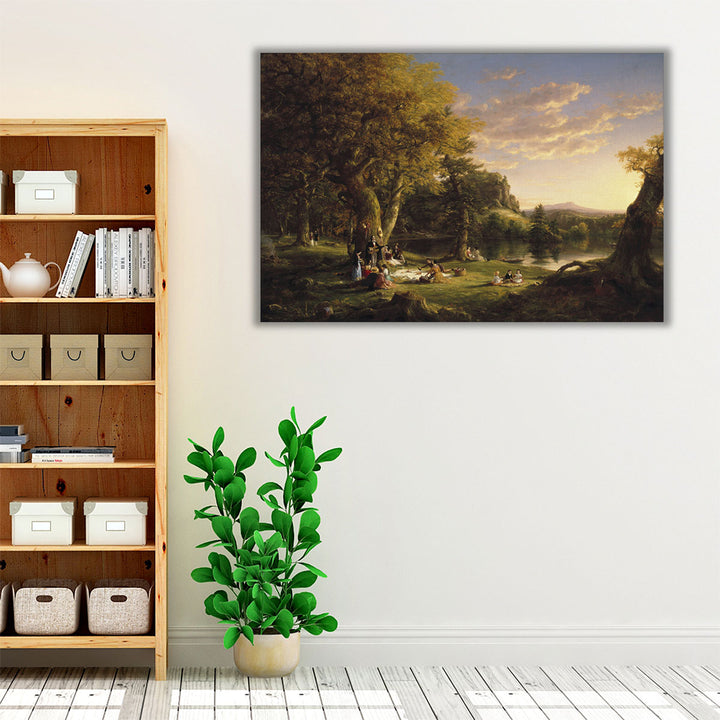 The Pic Nic - Canvas Print Wall Art