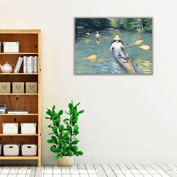 Skiffs, 1877 - Canvas Print Wall Art