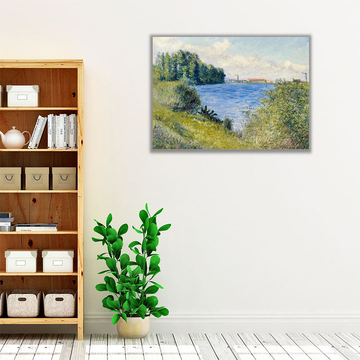 The Seine at Argenteuil, 1892 - Canvas Print Wall Art