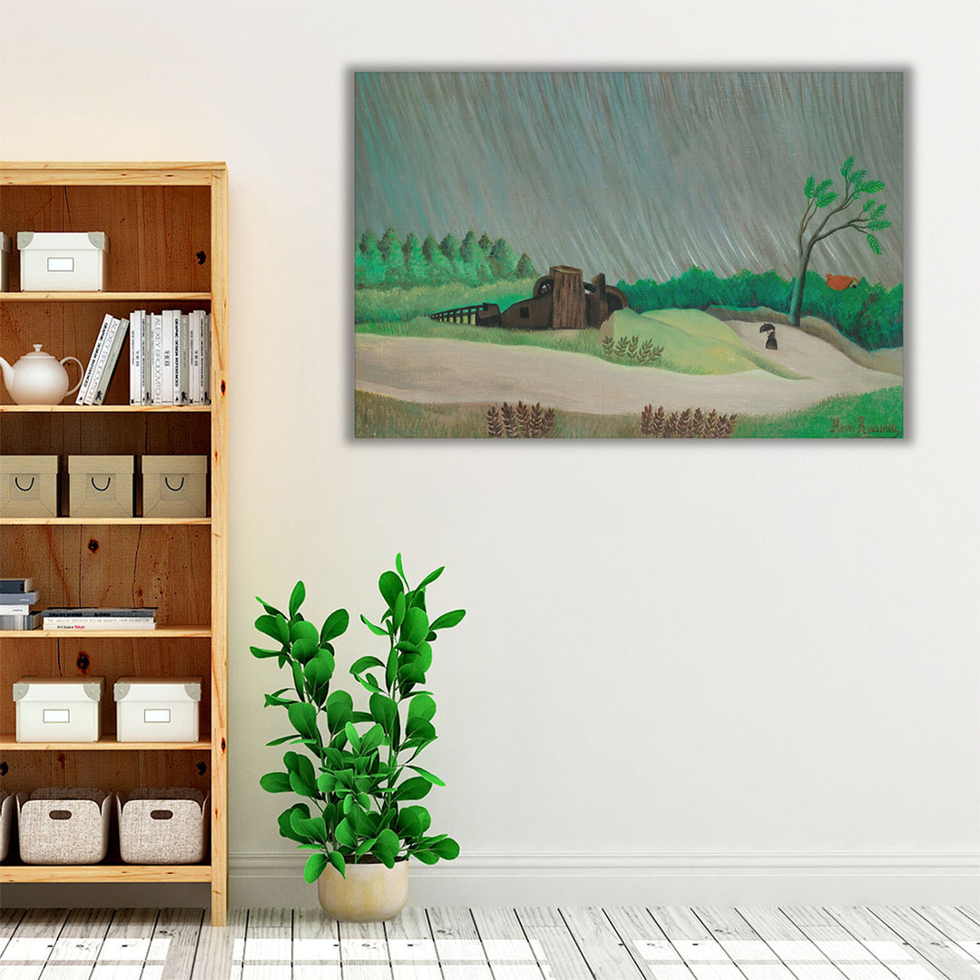 Un Matin De Pluie - Canvas Print Wall Art