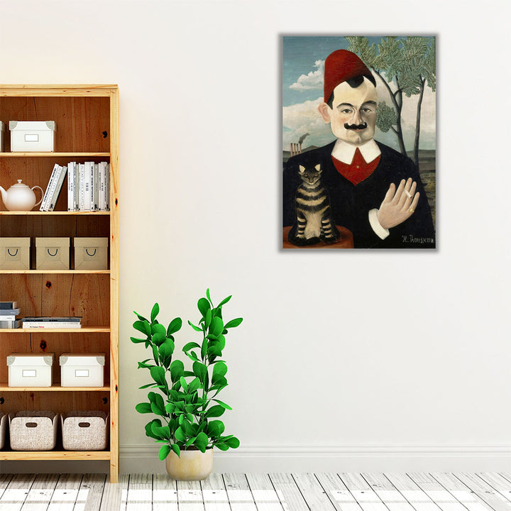 Portrait of Mr. X - Canvas Print Wall Art