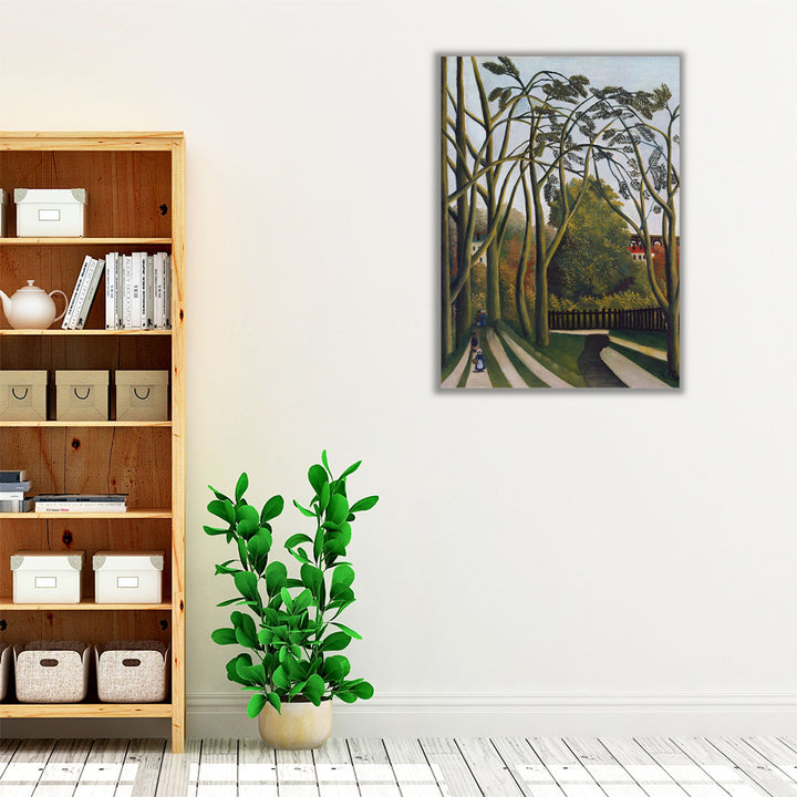 The Banks of the Bievre near Bicetre - Canvas Print Wall Art