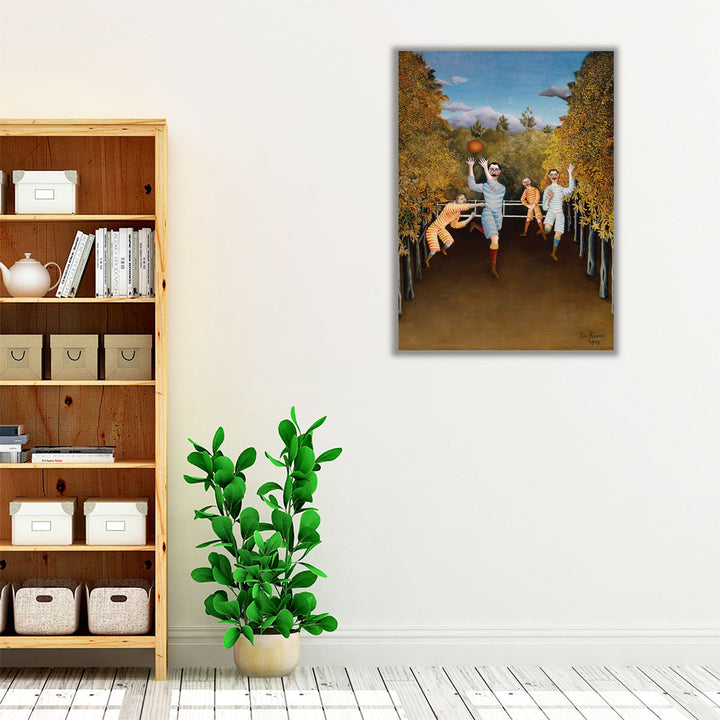 The Football Players - Canvas Print Wall Art