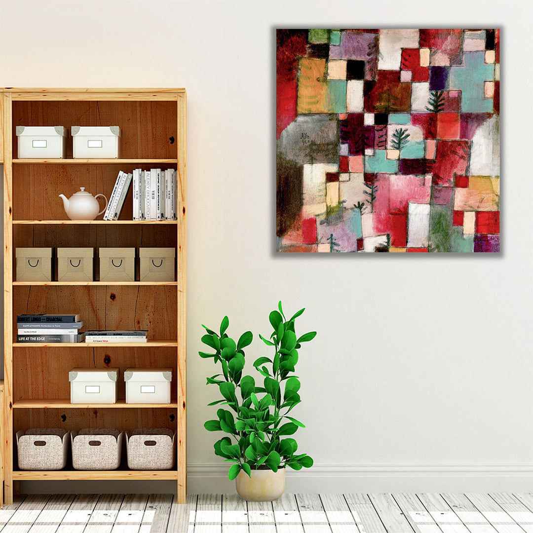 Red Green and Violet, Yellow Rhythms, 1920 - Canvas Print Wall Art