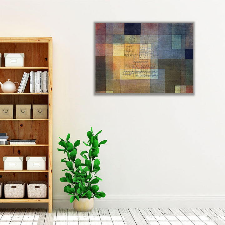 Polyphonic Architecture, 1930 - Canvas Print Wall Art