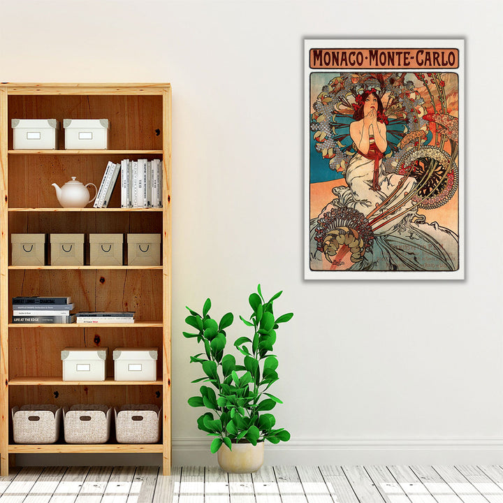 Monaco Monte Carlo - Canvas Print Wall Art