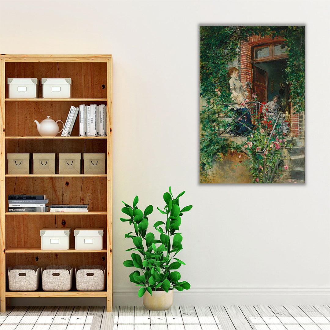 On the Terrace - Canvas Print Wall Art