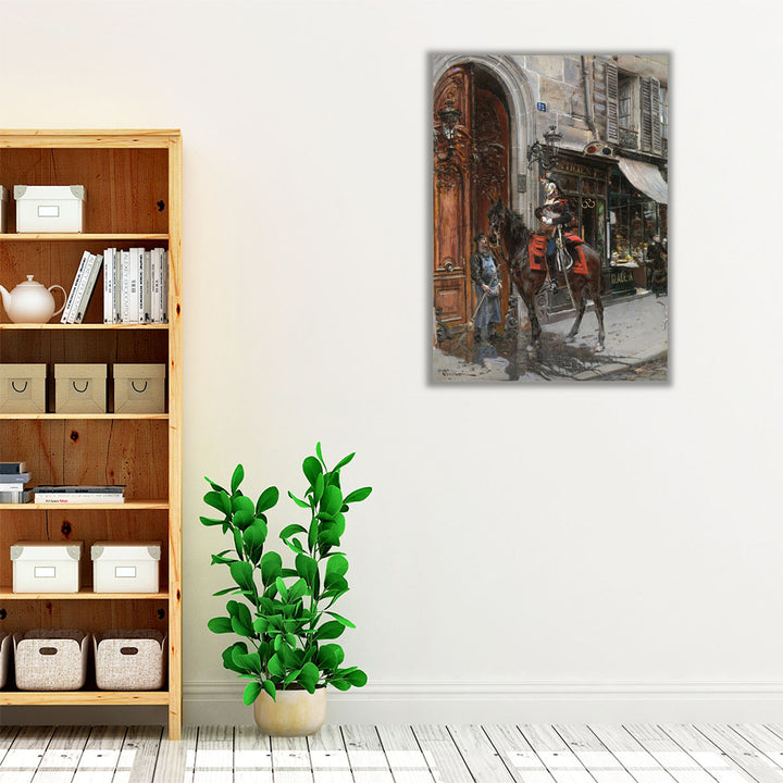 The Dispatch Bearer - Canvas Print Wall Art