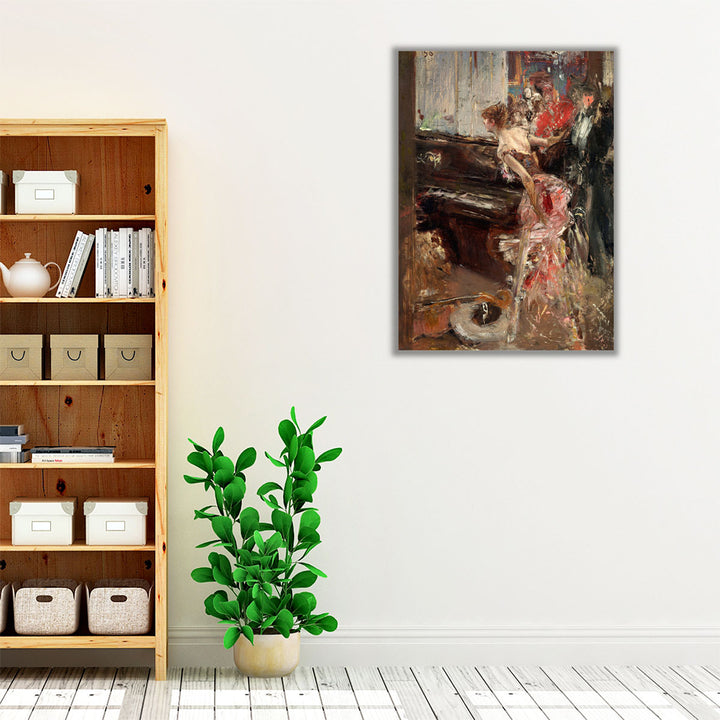 Recital, 1884 - Canvas Print Wall Art