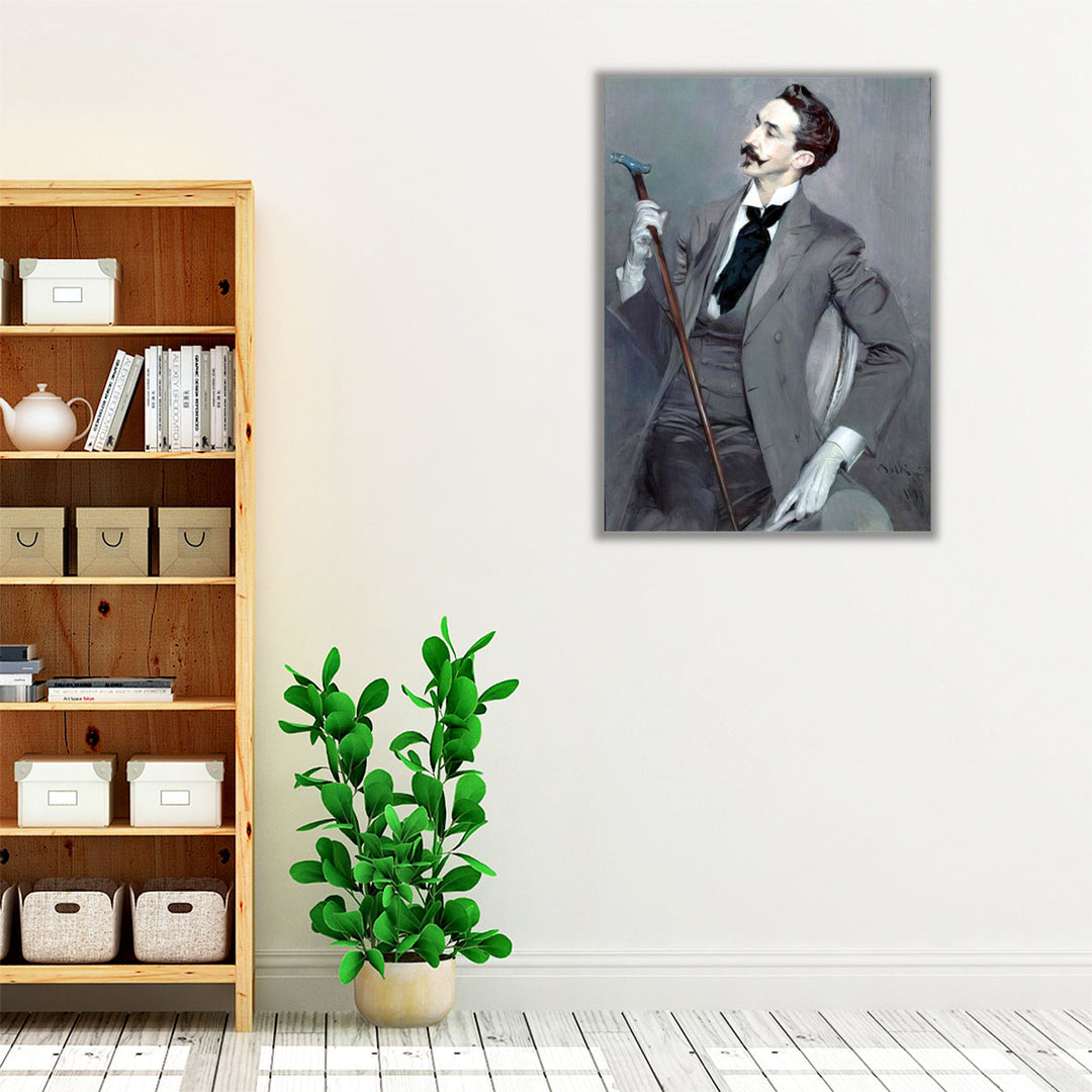 Count Robert de Montesquiou, 1897 - Canvas Print Wall Art