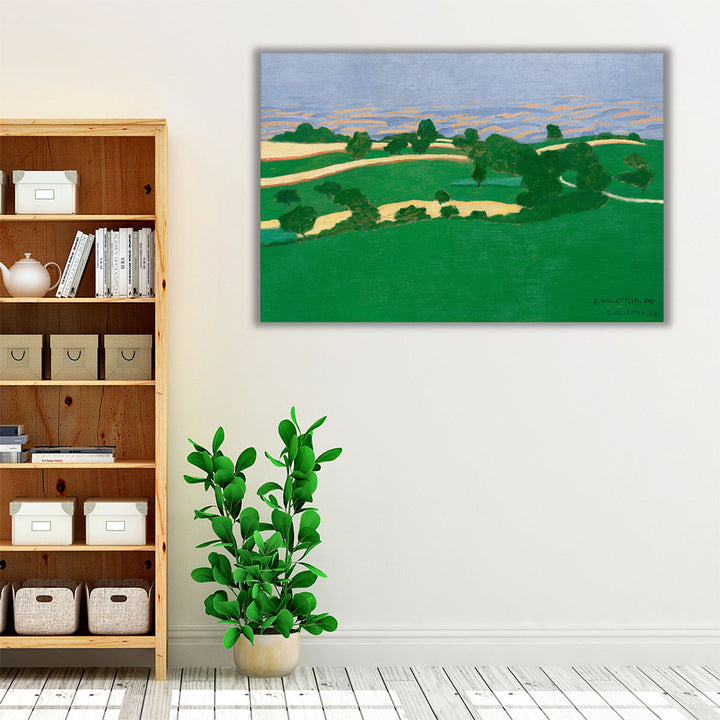 Corn Fields, 1900 - Canvas Print Wall Art