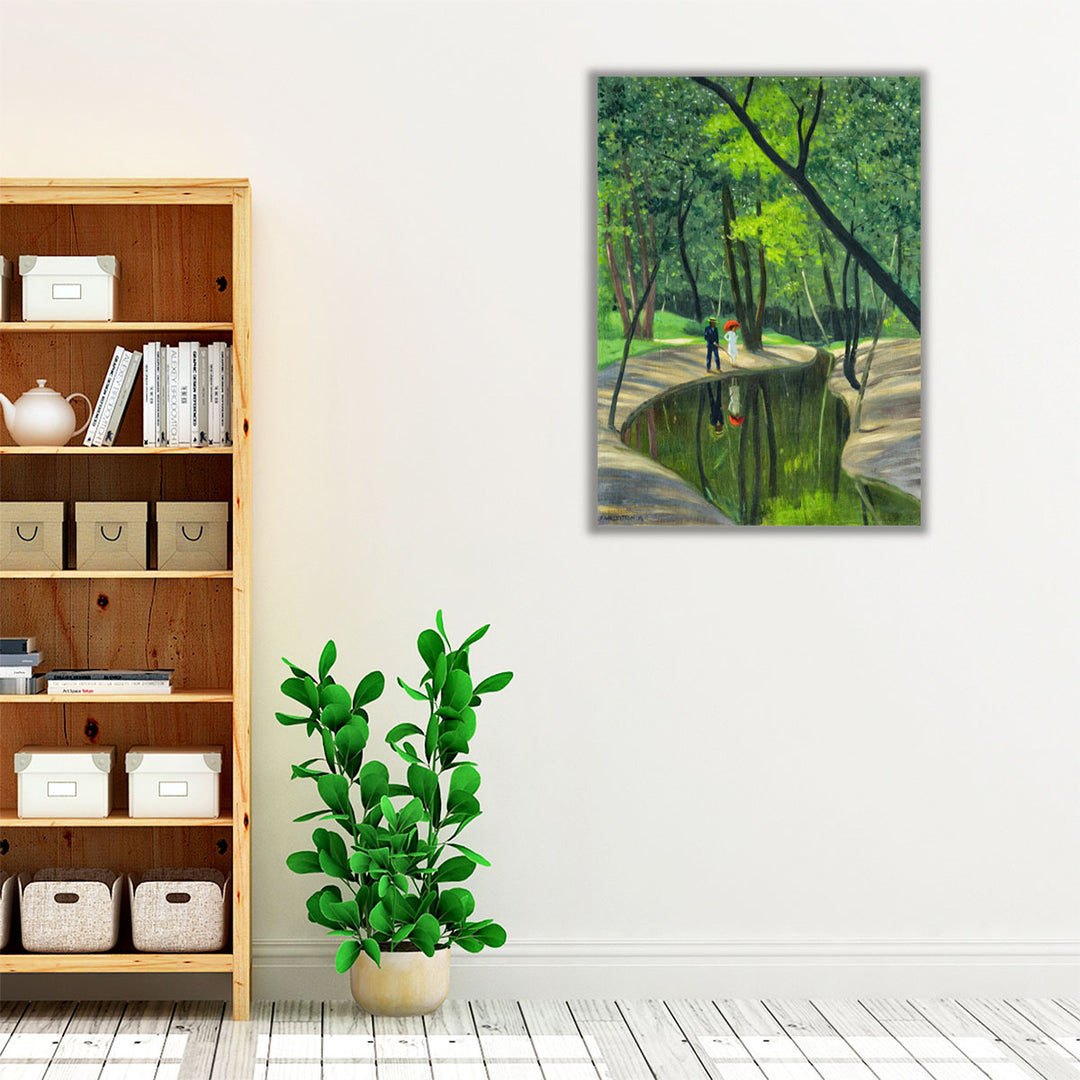 Forêt de Boulogne - Canvas Print Wall Art
