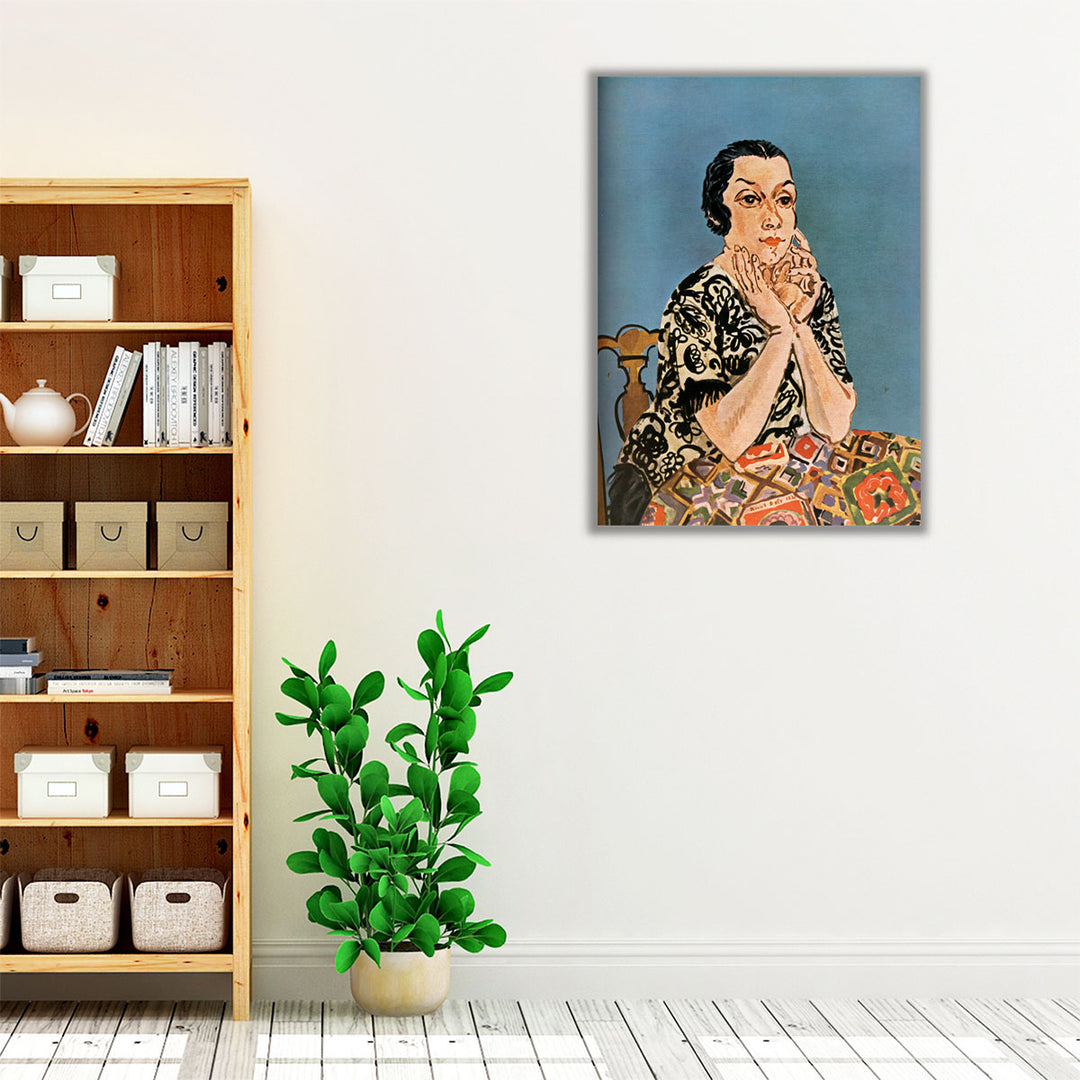 Portrait of Mrs. Dufy, 1930 - Canvas Print Wall Art