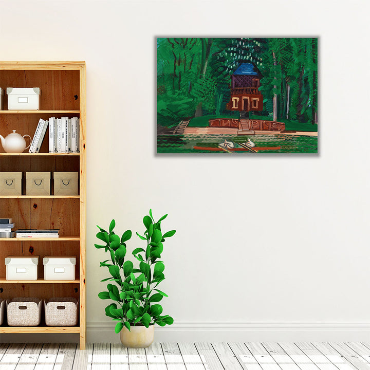 Les Canotiers sur la Marne - Canvas Print Wall Art