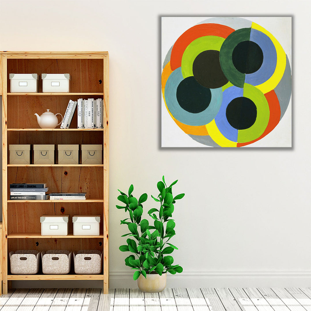 Disks - Canvas Print Wall Art