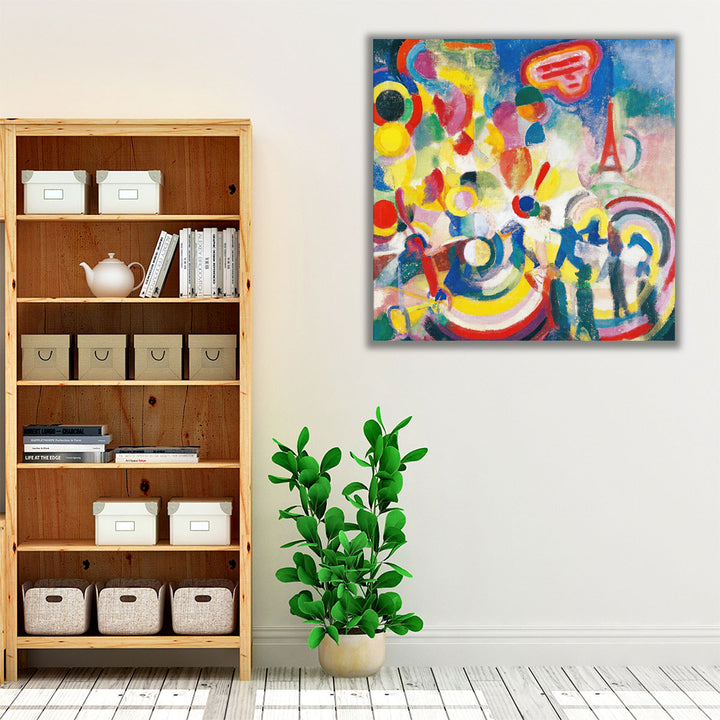 Homage to Blériot - Canvas Print Wall Art