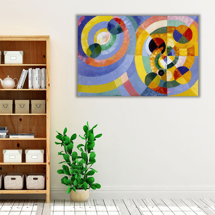 Circular Forms - Canvas Print Wall Art