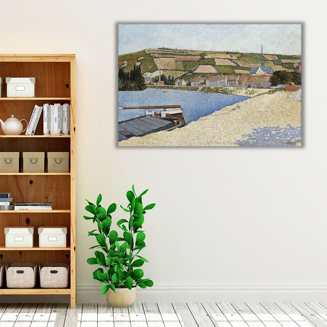 Les Andelys, Côte d’Aval - Canvas Print Wall Art