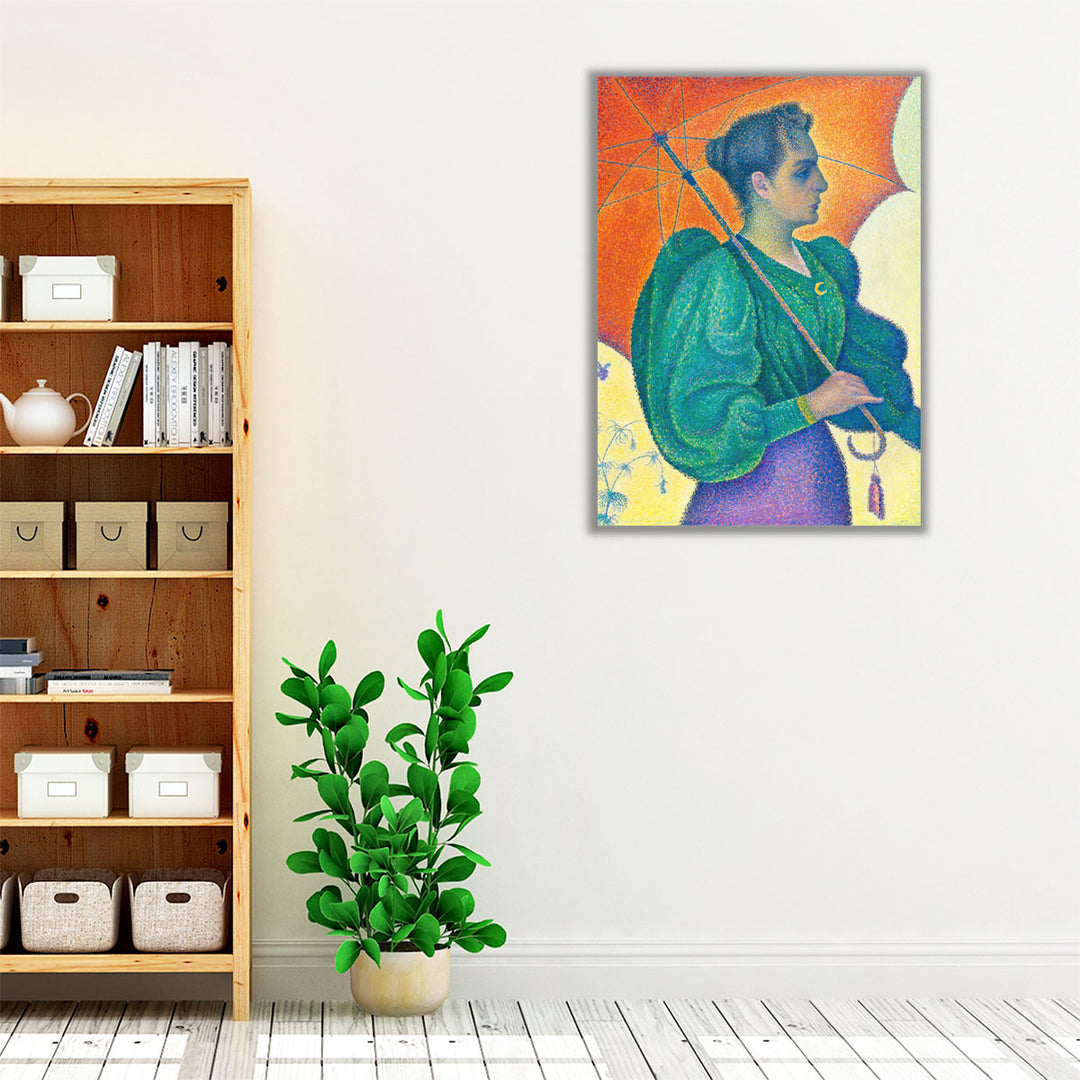 Femme à l'ombrelle - Canvas Print Wall Art