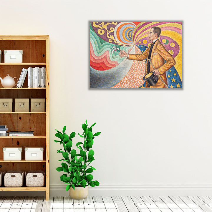 Portrait of Felix Feneon - Canvas Print Wall Art