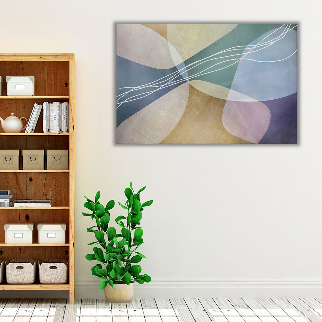 Colorful Organic Shapes 2 - Canvas Print Wall Art