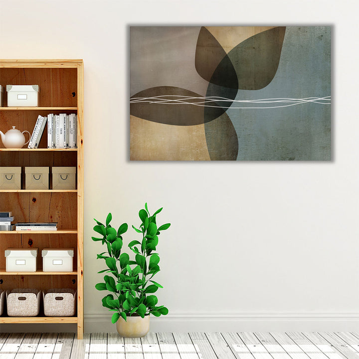 Organic Shapes 2 - Canvas Print Wall Art