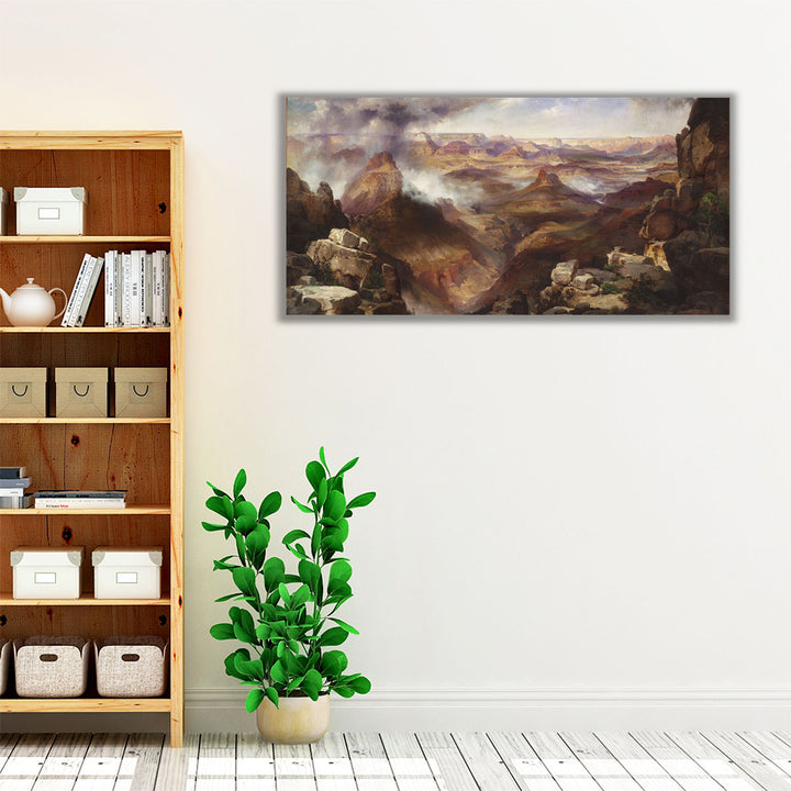 Grand Canyon of the Colorado River - Canvas Print Wall Art