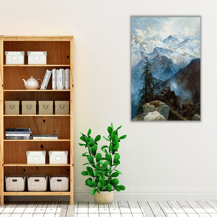 Summit of the Sierras - Canvas Print Wall Art
