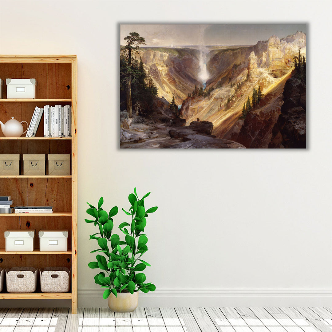Grand Canyon of the Yellowstone - Canvas Print Wall Art