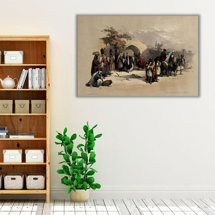 The Fountain of Mary - Canvas Print Wall Art