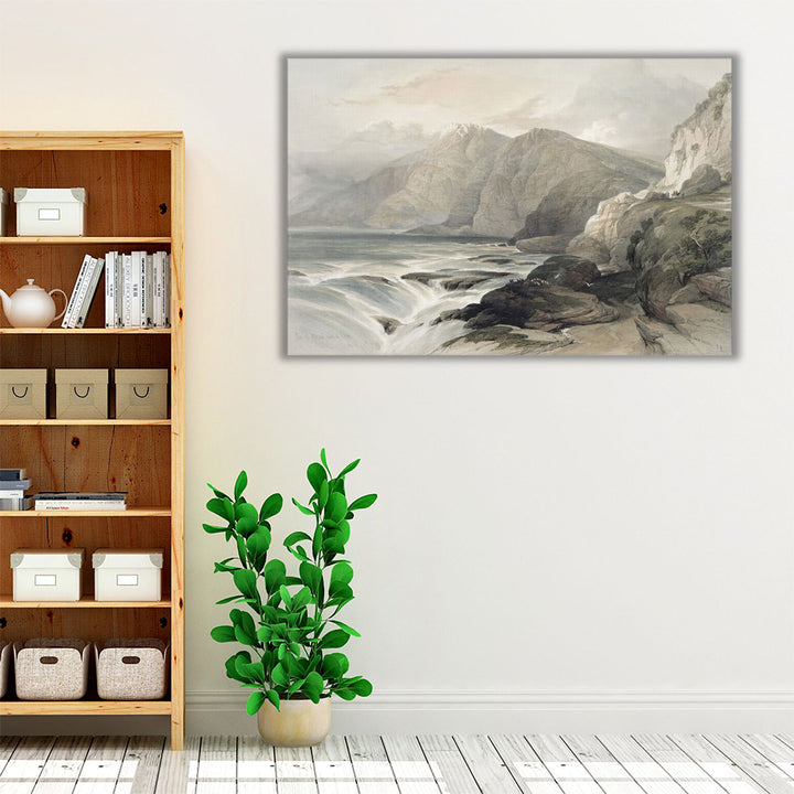 Ras-el Abiad, Coast of Syria - Canvas Print Wall Art