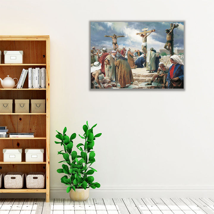 Crucifixion - Canvas Print Wall Art