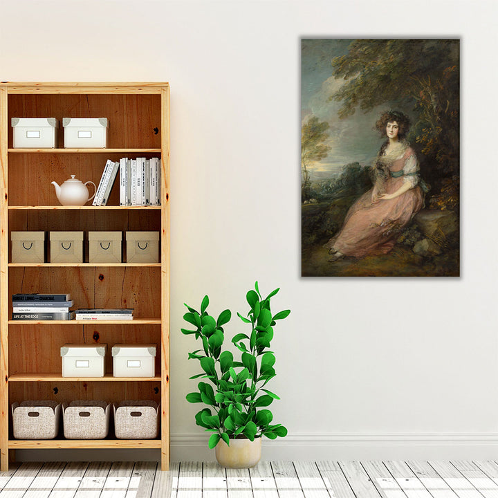 Mrs. Richard Brinsley Sheridan - Canvas Print Wall Art