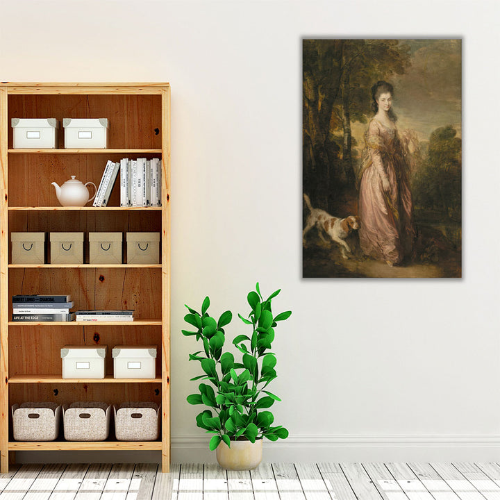 Mrs. Lowndes Stone, 1775 - Canvas Print Wall Art