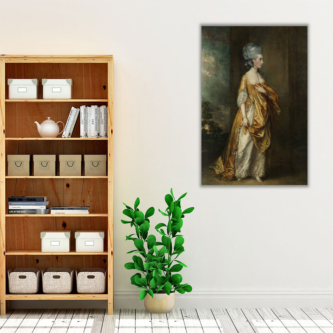 Mrs. Grace Dalrymple Elliott - Canvas Print Wall Art