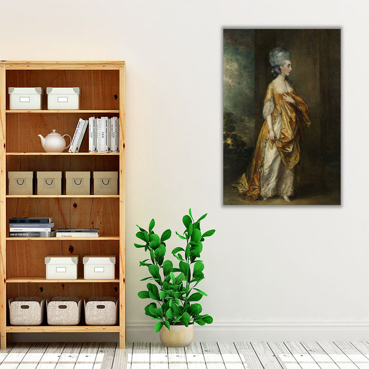 Mrs. Grace Dalrymple Elliott - Canvas Print Wall Art