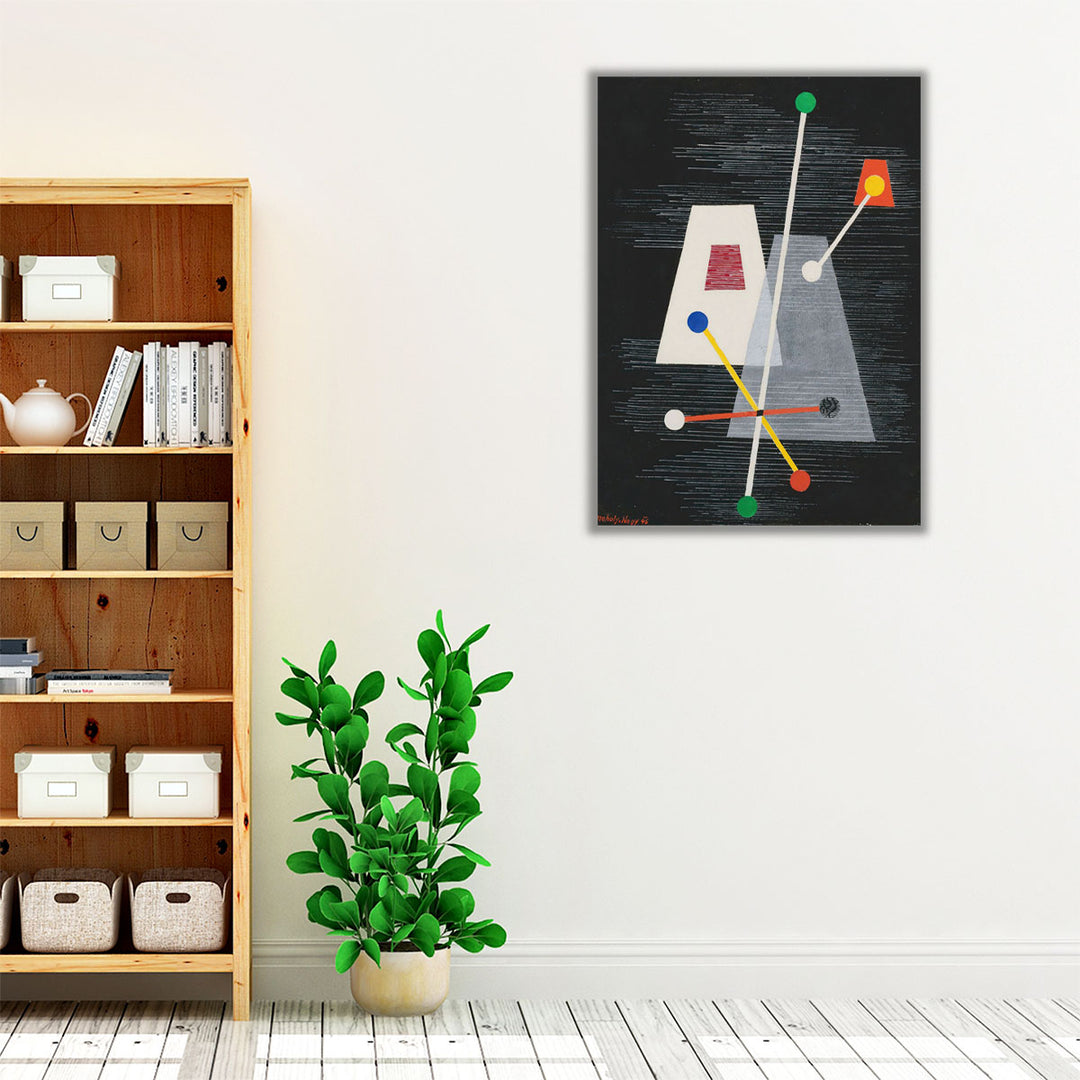 Truncated Pyramids, 1946 - Canvas Print Wall Art