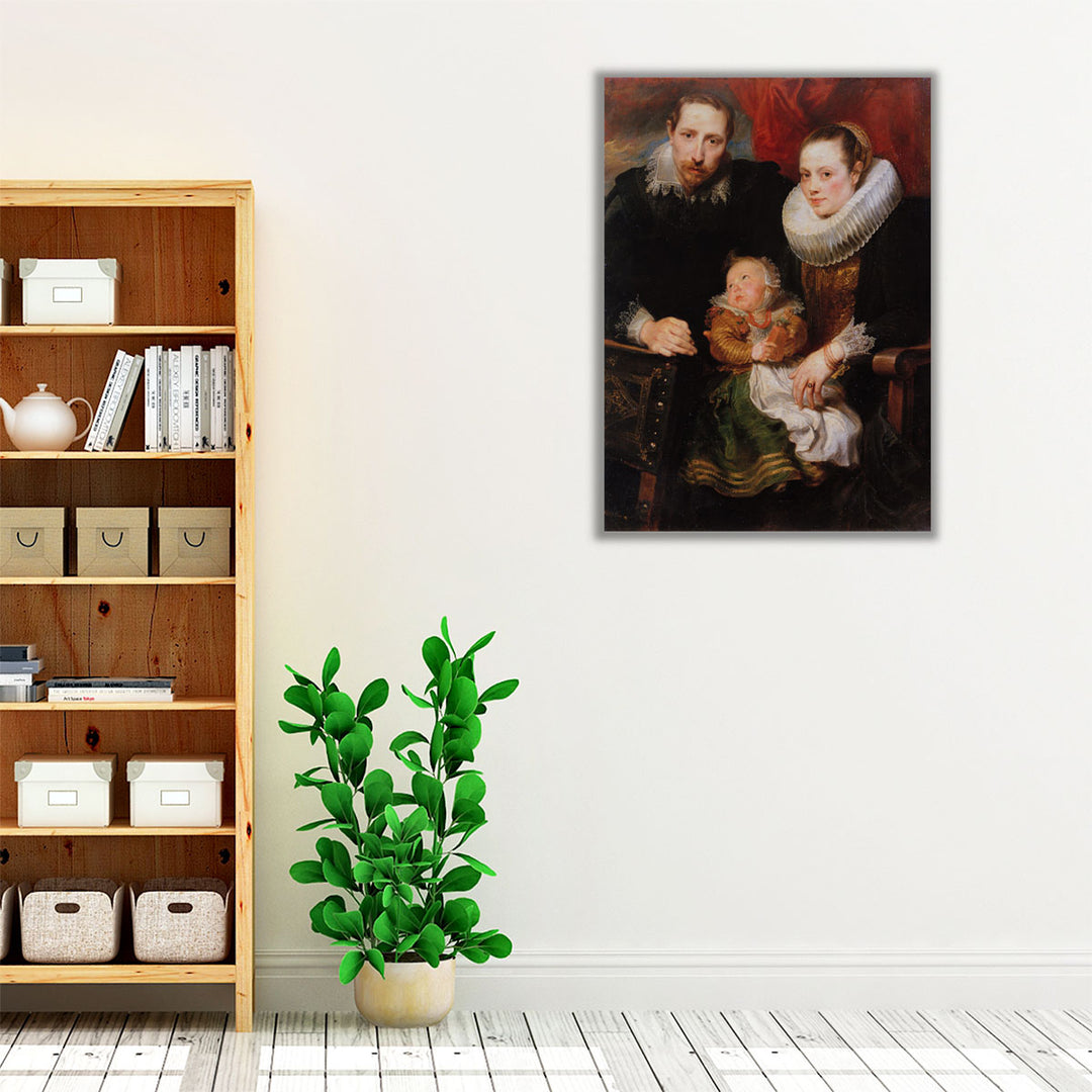 Family Portrait Anthony van Dyck - Canvas Print Wall Art