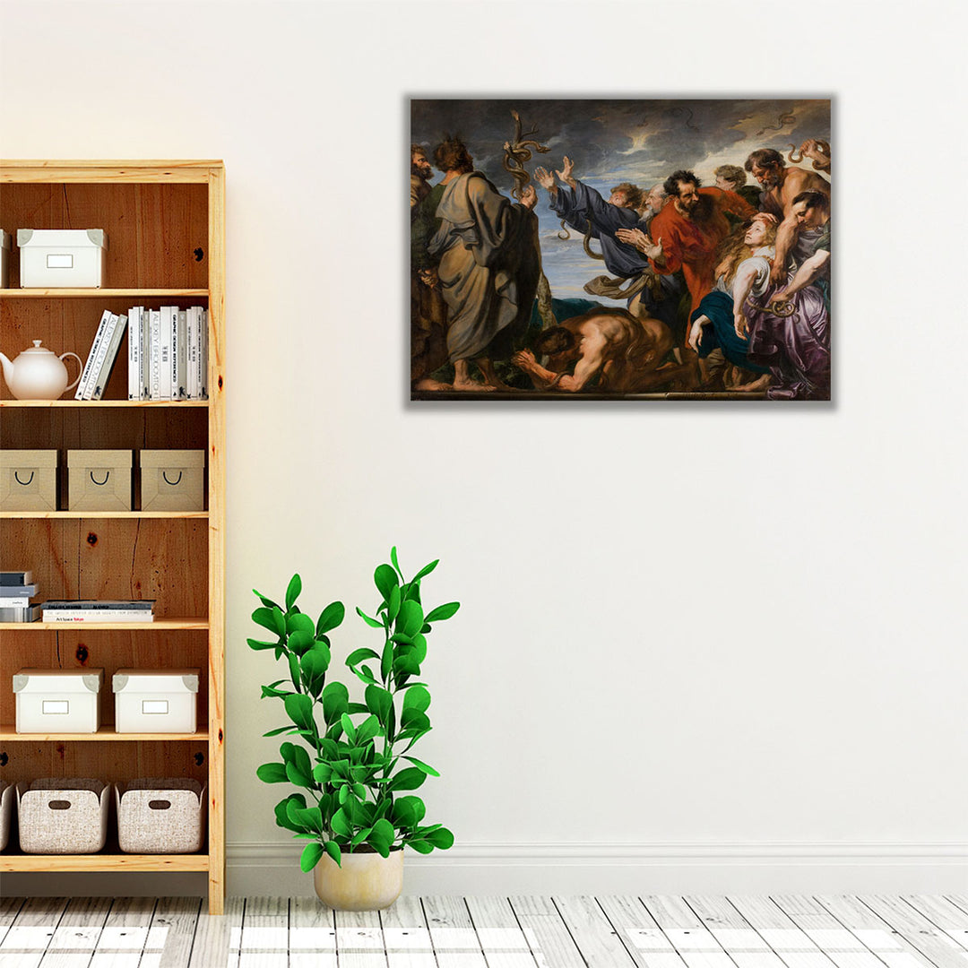 The Brazen Serpent - Canvas Print Wall Art