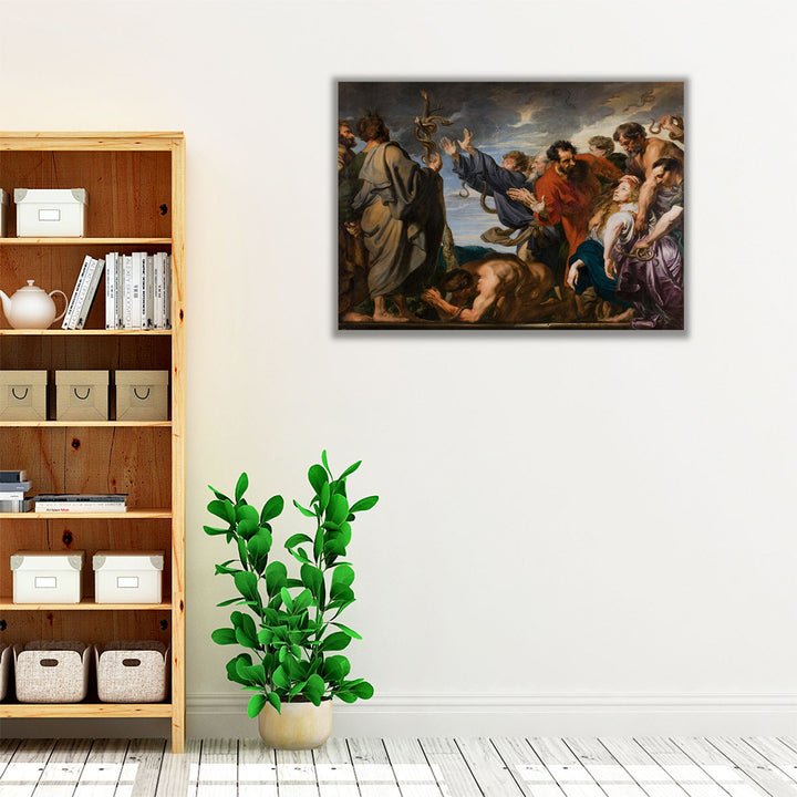 The Brazen Serpent - Canvas Print Wall Art