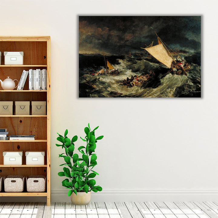 The Shipwreck - Canvas Print Wall Art