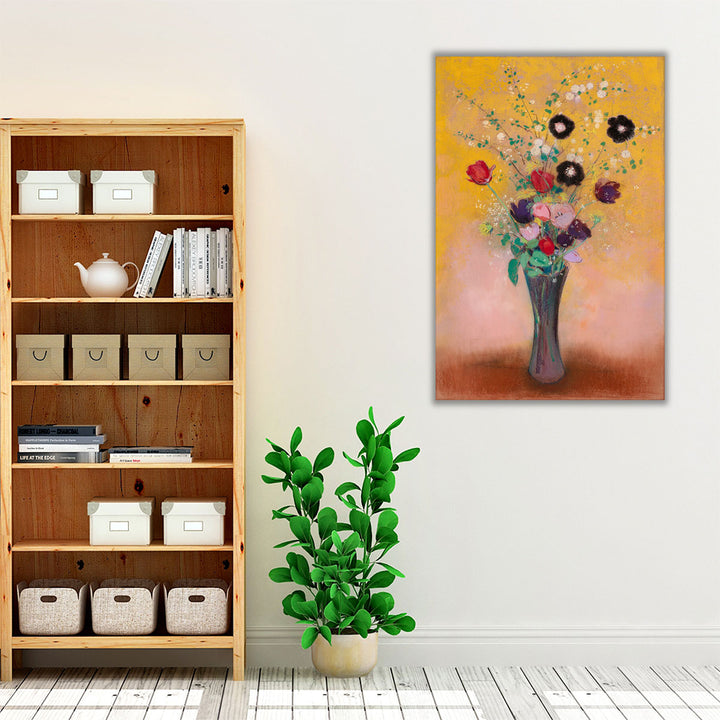 Vase of Flowers, 1916 - Canvas Print Wall Art