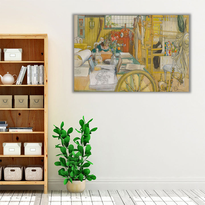 The Workshop - Canvas Print Wall Art