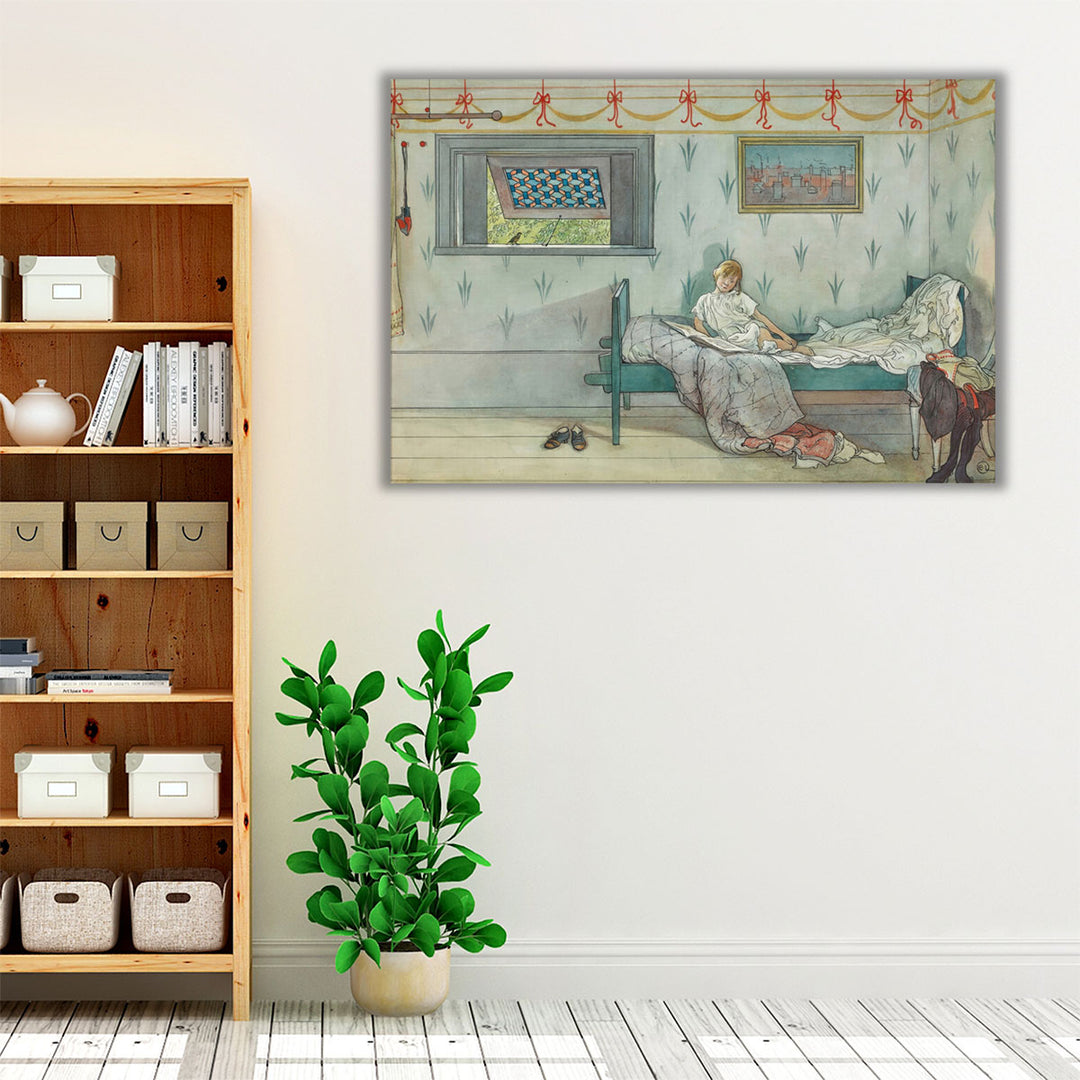 Cock-a-Doodle-do, it’s Seven o’Clock - Canvas Print Wall Art