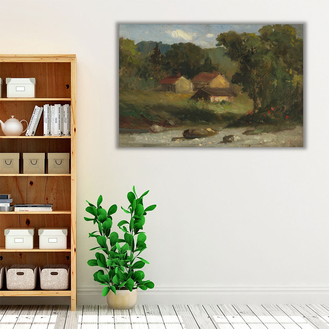 Rocky Farm, Newport - Canvas Print Wall Art