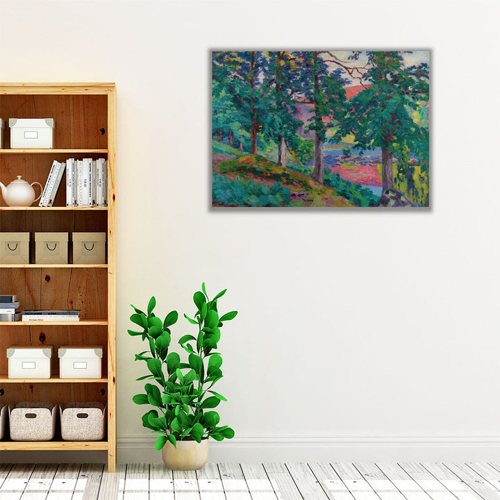 Paysage De La Creuse - Canvas Print Wall Art