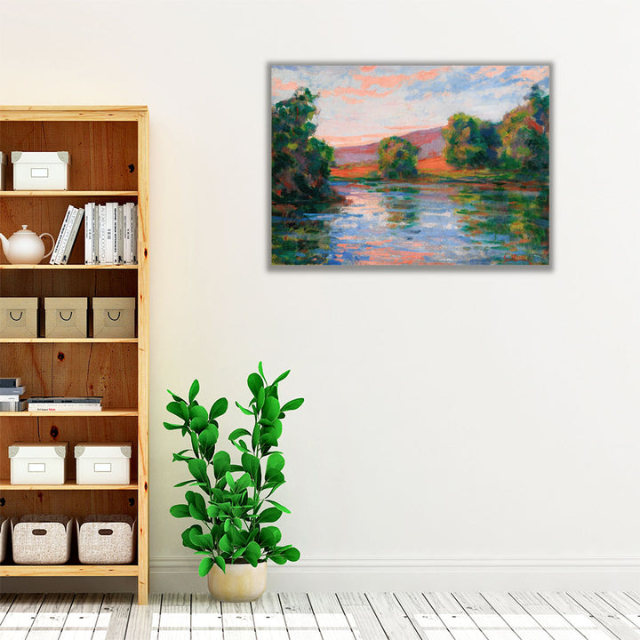 Bord De L’eau - Canvas Print Wall Art