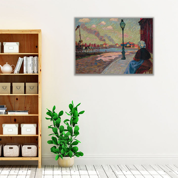 La Seine a Charenton - Canvas Print Wall Art
